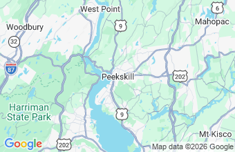 Map of Peekskill