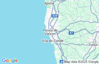 Map of Povoa De Varzim