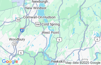 Map of West Point