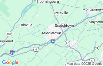 Map of Middletown