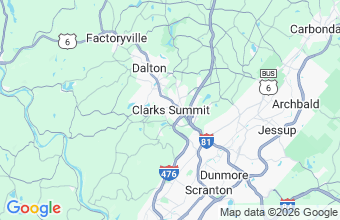 Map of Clarks Summit