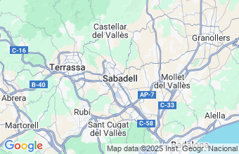 Map of Sabadell
