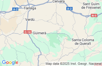 Map of Vallfogona De Riucorb