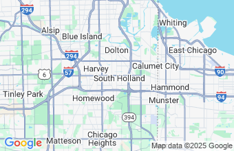 Map of South Holland