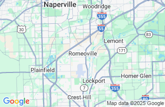 Map of Romeoville