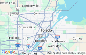 Map of Toledo