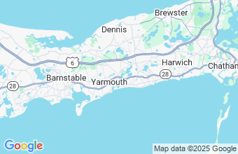 Map of South Yarmouth