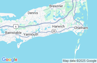 Map of West Harwich