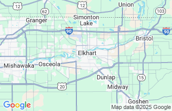 Map of Elkhart