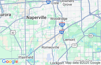 Map of Bolingbrook