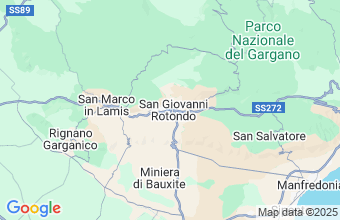 Map of San Giovanni Rotondo