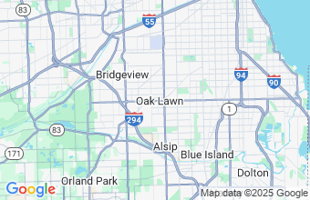 Map of Oak Lawn