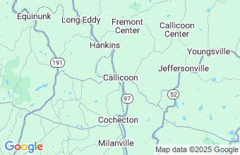 Map of Callicoon