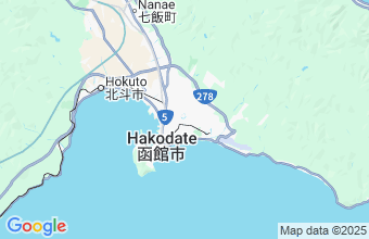 Map of Hakodate