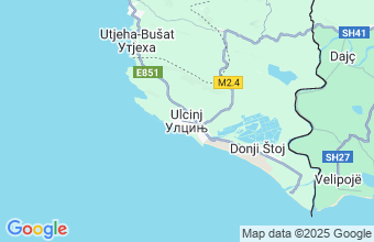 Map of Ulcinj