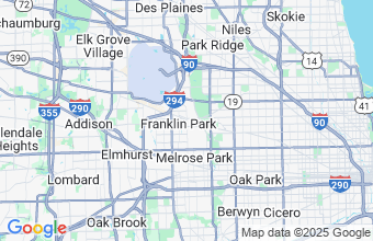 Map of Franklin Park