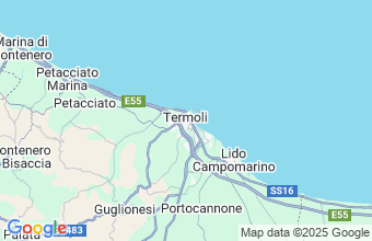Map of Termoli