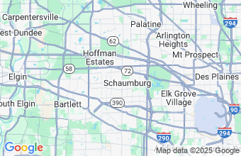 Map of Schaumburg
