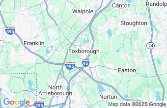 Map of Foxboro