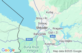 Map of Shkoder