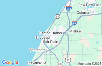 Map of Benton Harbor