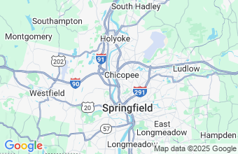 Map of Chicopee