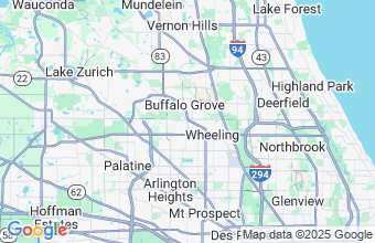 Map of Buffalo Grove