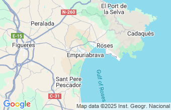 Map of Empuriabrava