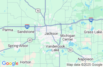 Map of Jackson