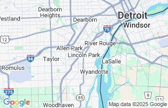 Map of Lincoln Park