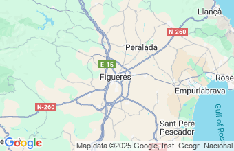 Map of Figueres
