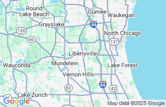 Map of Libertyville