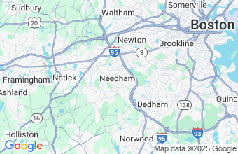 Map of Needham