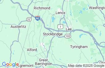 Map of Stockbridge