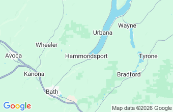 Map of Hammondsport