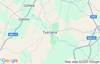 Map of Tuscania