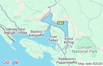 Map of Donja Lastva