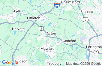 Map of Acton