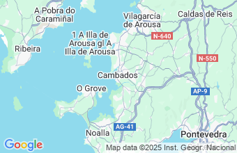 Map of Cambados