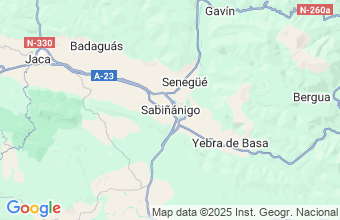 Map of Sabinanigo