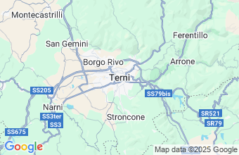 Map of Terni