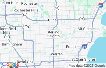 Map of Sterling Heights