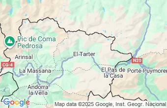 Map of El Tarter