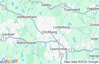 Map of Fitchburg