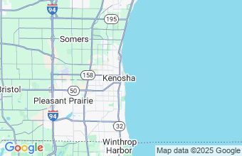 Map of Kenosha