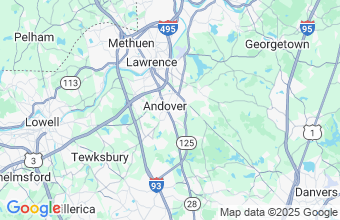 Map of Andover