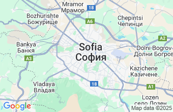 Map of Sofia