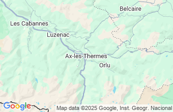 Map of Ax-Les-Thermes