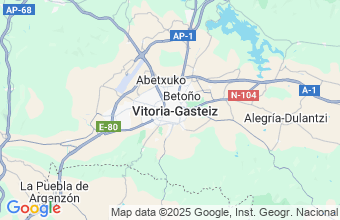Map of Vitoria
