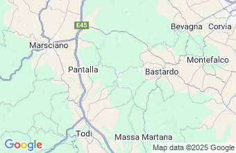 Map of San Terenziano